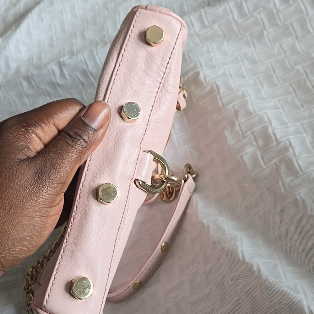 Rebecca Minkoff Pink Leather Crossbody Bag - Picture 5 of 12
